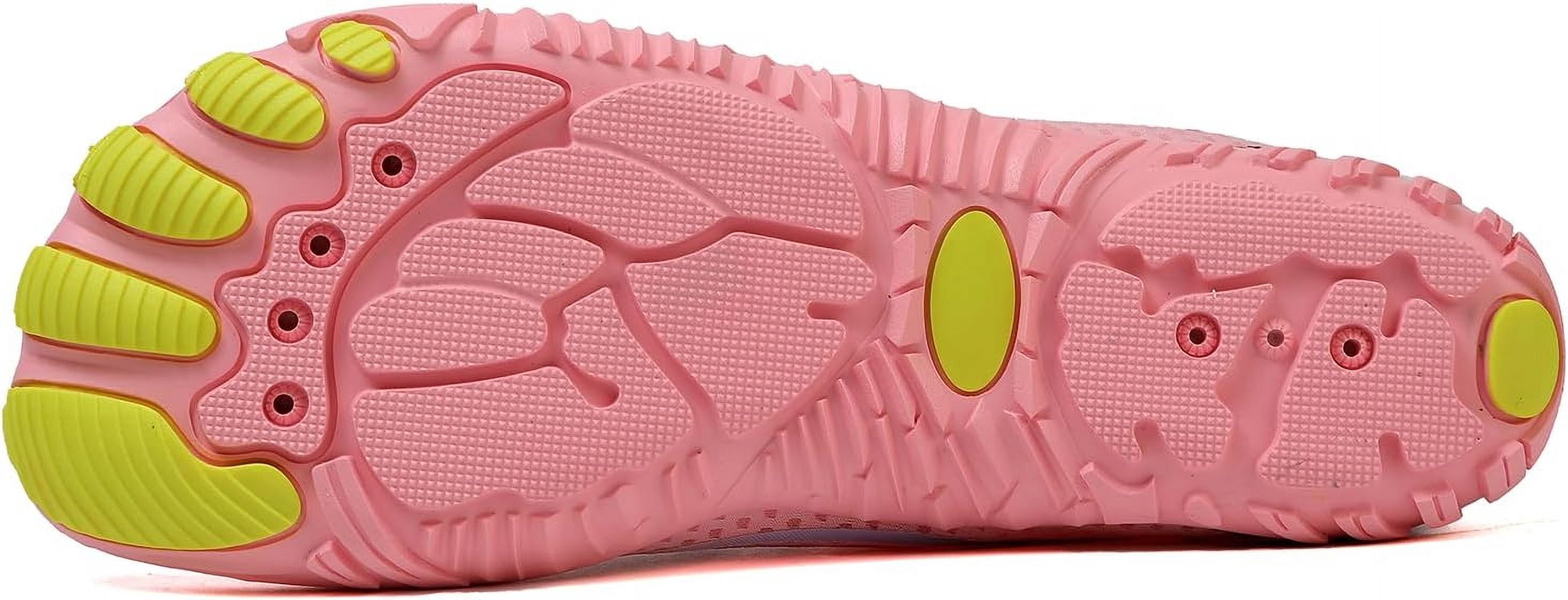 Hiking Barefoot Footwear Womens Breathable & Non-Slip Athletic Footwear Wide Toe Beach Water Shoes