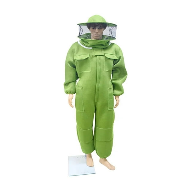 Bee Suit Professional Grade 3D Air Cotton Fabric Full Body Beekeeping Protective Clothing Beekeeper Suits Equipment ,Comprehensive Protection