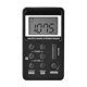 thumbnail image 1 of Pocket Radio FM & AM Radio USB Charging, Black, 1 of 3