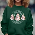 thumbnail image 4 of VILOVE Women Farm Fresh Christmas Tree Cakes Sweatshirt Christmas Crew Neck Sweater Xmas Gifts Top Casual Long Sleeve Tops, 4 of 6