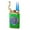 Green-#280, variant on Green Luminous Lighter, Double Fire Switch with Quartz Watch, Metal Inflatable Windproof