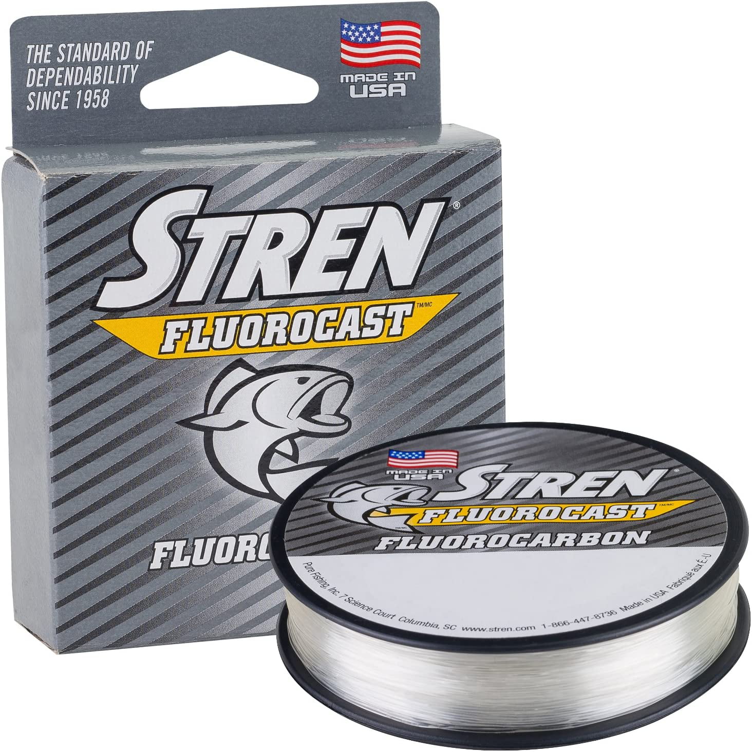 Stren FluoroCast® Fluorocarbon Fishing Line 15lb