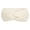 White, variant on Head Wraps for Women Winter Fuzzy Fleece Lined Ear Warmer Cable Knit Thick Warm Crochet Gifts Turbans Hat Headbands