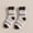 4-Coffee, variant on Socks for Women Cotton Thick New Women's Thick Warm Wool Socks Floor Sleep Socks Mid-Tube Socks Style B-2 Pinky One Size
