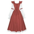 thumbnail image 3 of asddcavvf Robes pour Femmes Bavarian Oktoberfest Robe pour Femmes Costume Traditionnel de Bière Décontracté Dir, 3 of 4