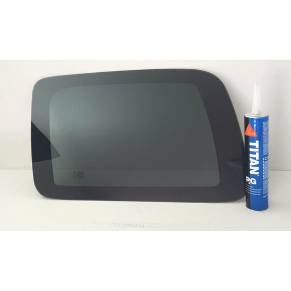 Driver Left Side Quarter Window Quarter Glass Compatible with Chevrolet HHR 2006-2011 Models