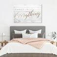 thumbnail image 2 of Wynwood Studio 'Family is Everything' Typography and Quotes Wall Art Canvas Print - Bronze, Gray, 30" x 20", 2 of 2