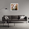 thumbnail image 3 of Stephen Chambers 20x20 White Modern Wood Framed Wall Art Titled - Marilyn 5, 3 of 6