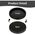 thumbnail image 6 of Decorative Serving Tray Wood: Black Bead Round Tray for Coffee Table Rustic Wooden Trays Decor Farmhouse Kitchen Counter Circle Tray Vintage Centerpiece for Living Room Home Organizer, 6 of 7
