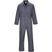 Portwest C813 Men's Liverpool Lightweight Safety Coverall Black, Large