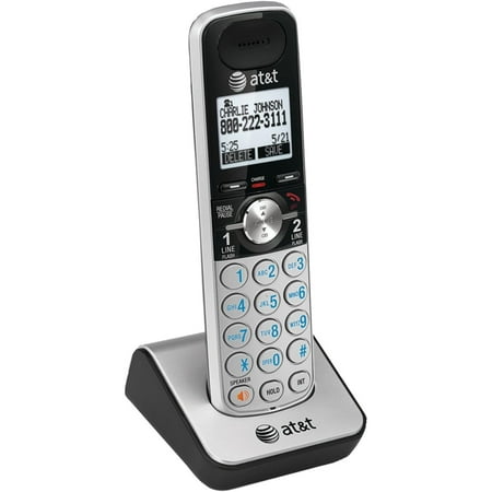 AT&T TL88002 Accessory Handset for AT&T TL88102 - Cordless - Silver, Black