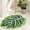 Z-A, variant on Joipy Green Leaf Bathroom Rugs Extra Soft Green Bath Mat Plant Rug Quick Dry Non Slip Machine Washable for Shower Floor Tufted Plant Large Bath Mat Home Decor (1Pc 22"x14")