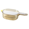 thumbnail image 3 of DOLITY Rice Washer Strainer Bowl Fruit Vegetable Bowl Drainer for Grapes Peas Fruit Brown, 3 of 9