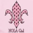 thumbnail image 2 of CafePress - NOLA Girl Fleur De Lis (Pink) Infant Bodysuit - Baby Light Bodysuit, Size Newborn - 24 Months, 2 of 4