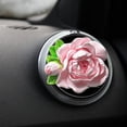 thumbnail image 3 of Mini Dried Flower Car Air Diffuser ,Universal, Air Conditioning Outlet Clip, Car Essential Oil Diffuser for Woman Girls Pink, 3 of 5