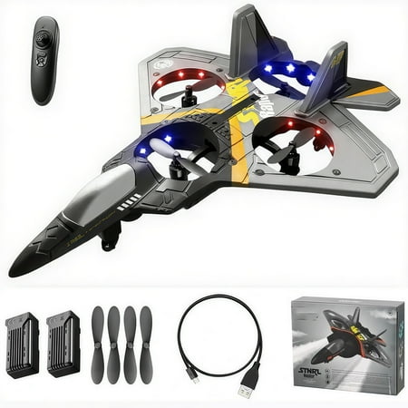 APIZCUK Fun and cool drone control toy, AI stunt function aircraft gravity sensor fighter, durable fall resistance,Quadcopter rechargeable long endurance，