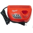thumbnail image 2 of Cargador De Bateriade Litio M12 120v 86071 Milwaukee Milwaukee 48592401, 2 of 2