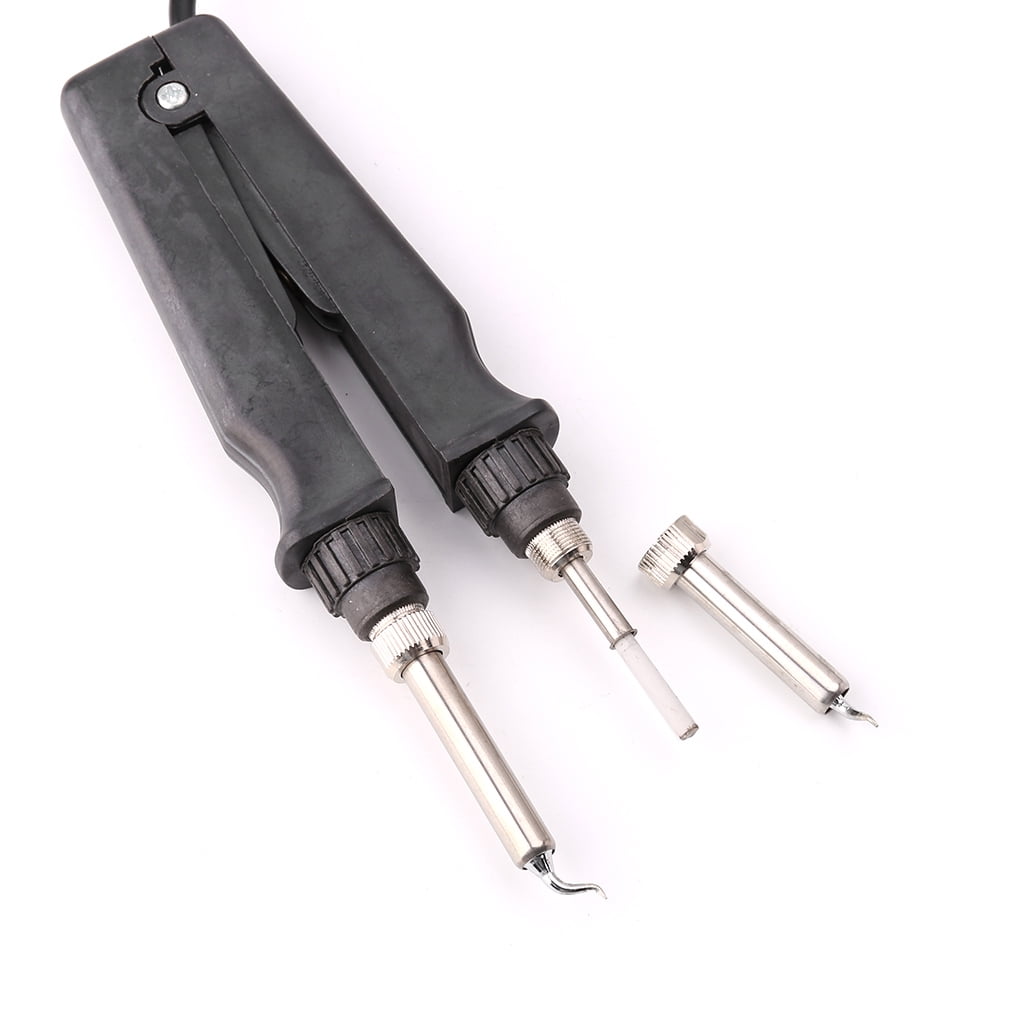 Welding Equipment 902 ESD SMD Double Soldering Iron Tweezer Handle Clip Heating Plier Soldering