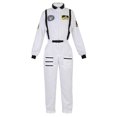 thumbnail image 1 of Astronaut Costume Space Suit For Adult Cosplay Costumes Zipper Halloween Costume Couple Flight Jumpsuit Plus Size Uniform zhangyuxiang LED, 1 of 2