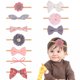 thumbnail image 5 of Diadema con lazo, 10 unidades, banda elástica para el cabello para niña, diadema con flores para niña, características de vanguardia, 5 of 8