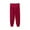 Wine, variant on ZyeKqe Capri Pants for Women High Waisted Cropped Yoga Pants Cinch Bottom Soft Comfy Lounge Capris