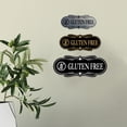 thumbnail image 3 of Designer Gluten Free Sign (Black) - Large, 3 of 5