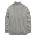 thumbnail image 3 of Soft Womens Oversized Henley Collar Sweatshirt with Button Closure Fleece Lined Long Sleeve Pullover for Casual Daily 2026 Light Gray S, 3 of 5