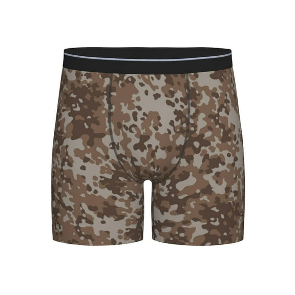 Men Corps Camouflage Boxer Briefs Novelty Boxer Shorts Underwear No Fly
