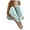 Sky Blue, variant on Women Warm Fitness Sport Leggings Winter Fleece Legging Pants