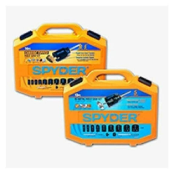 Spyder Genuine 27pc TCT and BI Metal Hole Saw Set - 600939