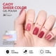 thumbnail image 5 of Esmalte de uñas en gel GAOY Jelly Nude Sheer Pink 16 ml Blushing Red, 5 of 6