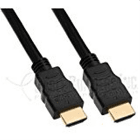 Cable Builders 25FT HDMI High Speed with Ethernet Cable HEC 3D Content Type 4K  Resolution Ethernet Channel Audio Return (25