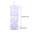 thumbnail image 2 of OULII 3 Pcs Filet pour Peluches Hamac Support de Rangement en Fil d'Acier pour Enfants, 2 of 7