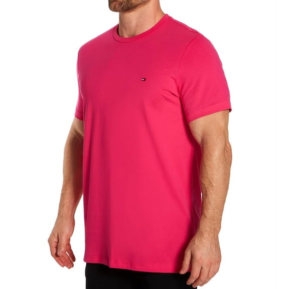 Men's Tommy Hilfiger 09T3139 Core Flag Crew T-Shirt (airforce M)