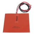 thumbnail image 3 of Silicone Heater Pad Heating Mat 180℃ 200x200mm 200W Accessory for 3D Printer Hotbed DC12V, 3 of 15