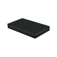 thumbnail image 4 of WELLAND 16" Mission Floating Shelf Wall Mounted Shelves Display Rack,15 4/5" x 9 1/4" x 2", Black, 4 of 4
