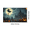 3B, variant on Halloween Theme Scary Witch Castle Banner Pumpkin Design Bat Graphics for Halloween Party Outdoor Decoration Night Celebration