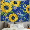 thumbnail image 2 of Autua Sunflowers Tapestry Wall Hanging Unique Style for Home Wall Decor Art - Graphic Tapestries for Living Room Bedroom Apartment Farmhouse Dorm, 4 Sizes Available 60x50inch, 2 of 6
