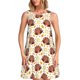 thumbnail image 1 of Fotbe Fall Turkey Vestido de Verano sin Mangas para Mujer – Vestido Midi Línea A, Estilo Camiseta Floral, Vestido Playero Casual y Fluido, 1 of 7