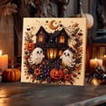 thumbnail image 5 of SeekLGT DIY Halloween Pearl Art Picture Making Craft Set, Cute Ghost Pearl Bead Art Kit for Adults Kids, Seasonal Holiday Home Decor, 1 pc, 5 of 9