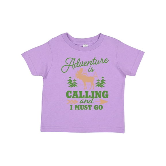 Inktastic Vintage Adventure is Calling and I Must Go with Moose Boys or Girls Toddler T-Shirt