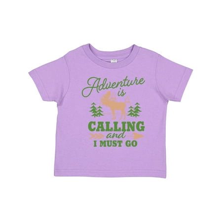 

Inktastic Vintage Adventure is Calling and I Must Go with Moose Gift Toddler Boy or Toddler Girl T-Shirt