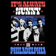 thumbnail image 2 of Mens It's Always Sunny In Philadelphia American Retro Poster T Shirt, 2 of 5