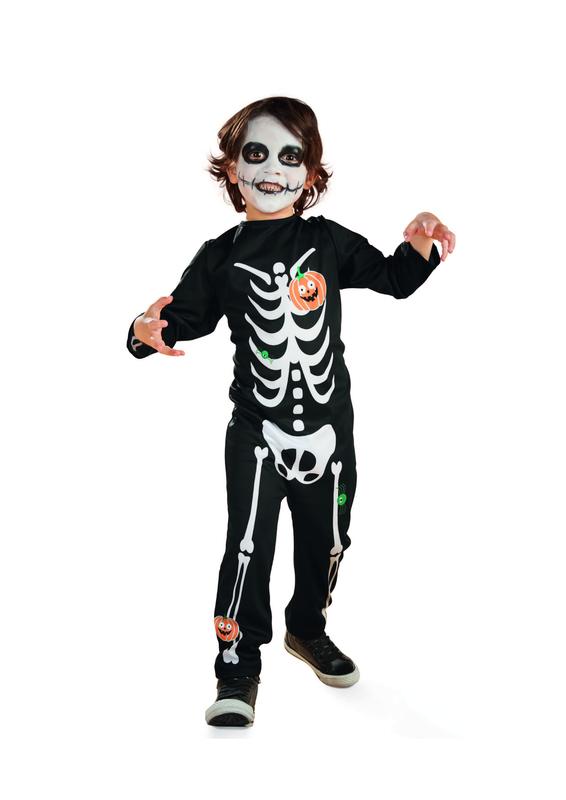 skeleton costume baby boy