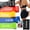 Multicolor, variant on Resistance Loop Bands Non-Slip Latex Exercise Bands for Glutes, Legs, Pilates & Yoga Workouts Set of 5 with Carry Bag