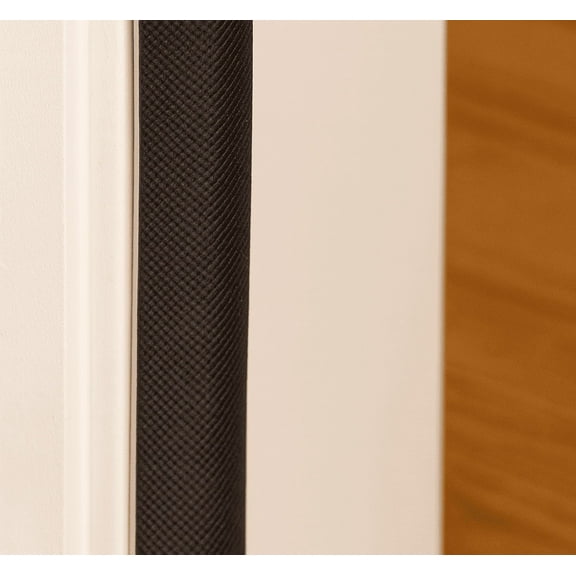 Randall Manufacturing Q-Lon Kerf Foam Weather Stripping, Door Bottom Seal, Brown, 1 Piece 36" X 2 Piece 84"