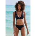 thumbnail image 3 of LASCANA Women's Lace Textured Bikini Swimsuit Bottom Lace Overlay, 3 of 5