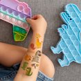 thumbnail image 3 of Wrapables Waterproof Temporary Tattoos for Children, 20 sheets, Dinosaurs & Animals, 3 of 9