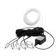 thumbnail image 1 of en 1 LED RGB Ambiente Luz Interior para Coche Tiras de Fibra Óptica Luz Controlada por Aplicación DIY Música, 1 of 5
