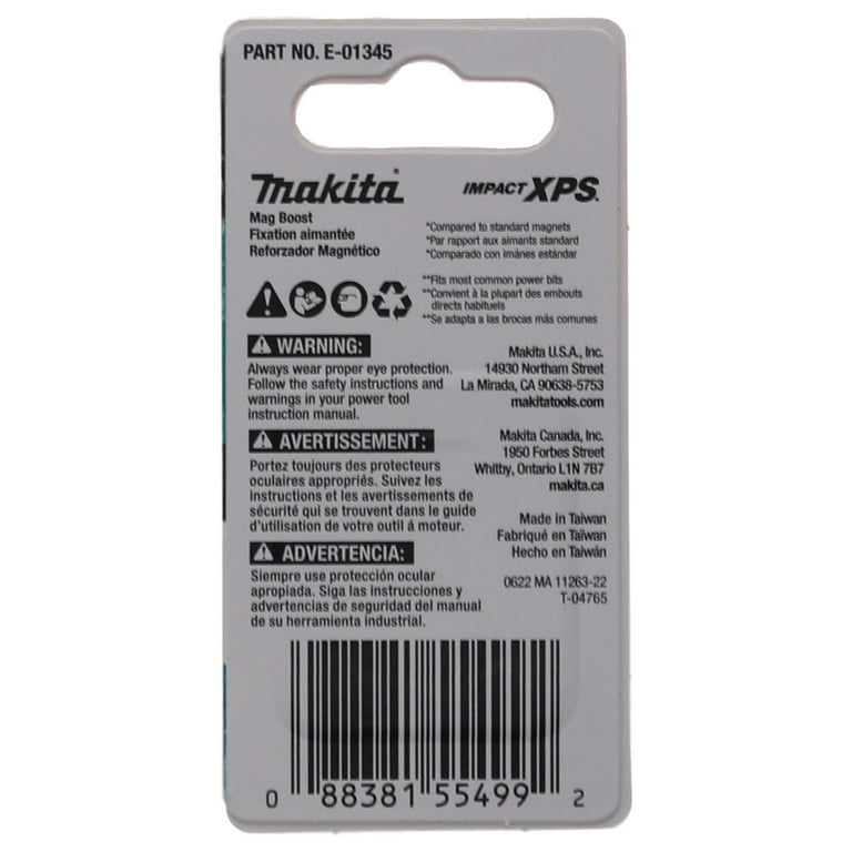 Makita E-01345 Impact XPS, Professional Fastening Mag Boost